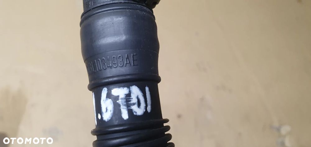 Rurka wąż przewód odmy VW Audi Skoda Seat 1.6 TDI 03L103493AE - 8