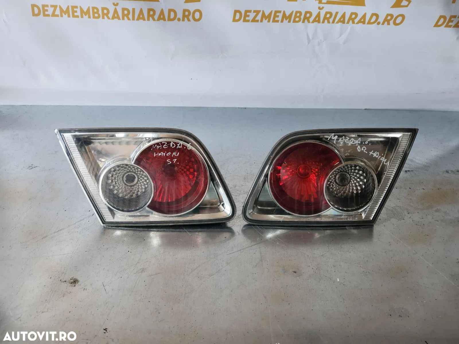 Stopuri Lampa Stop Tripla Stanga Dreapta De Pe Hayon Mazda 6 - Dezmembrari Arad - 1