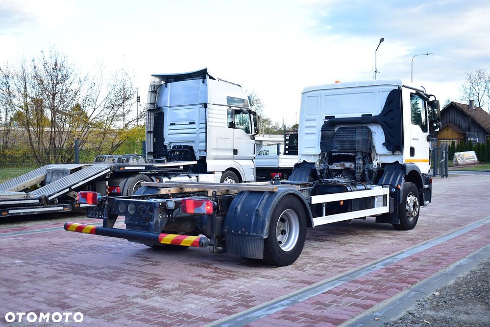 MAN TGM 15.250 4x2 BL Rama do zabudowy / PTO/ Kipper Kiper Wywrotka Beczka Hakowiec Asenizacyjny HDS Kran Crane Bramowiec Sprowadzony ! - 6