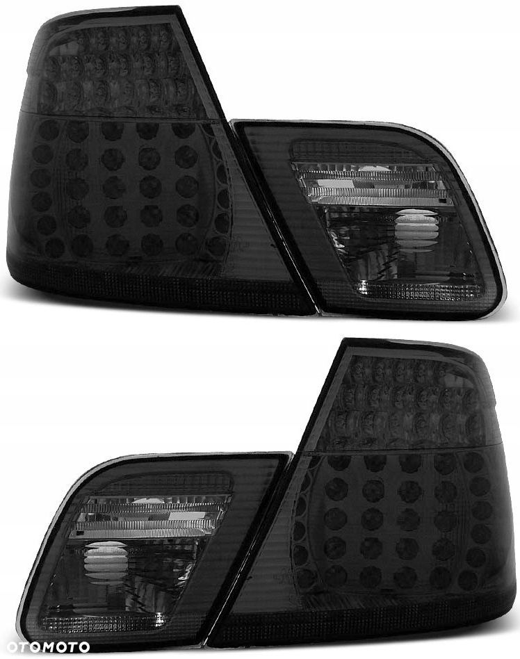 Lampy tyl ne kpl Led Diody Dymione Smoke Tuning Bmw 3 e46 Coupe 1999-2003 - 1