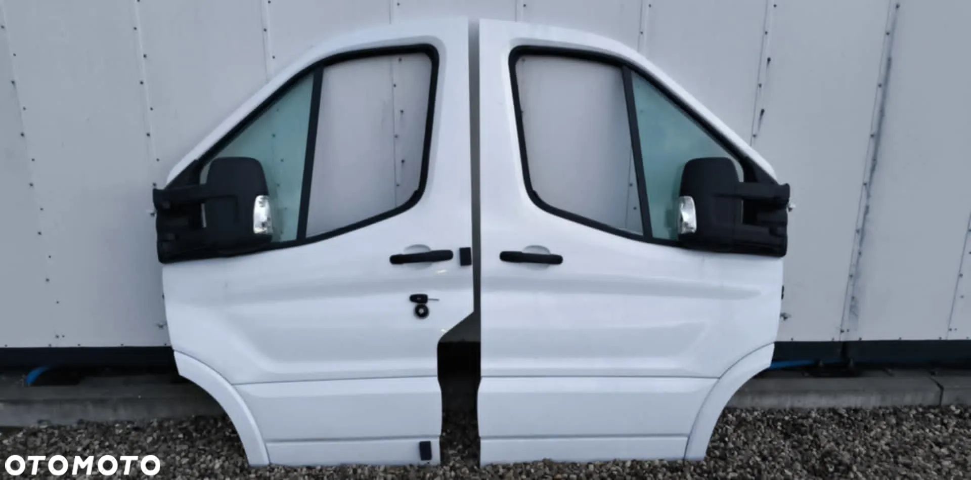 NOWE Oryginalne drzwi przód prawy przednie prawe FORD TRANSIT MK8  lewy prawy LUSTERKO - 1