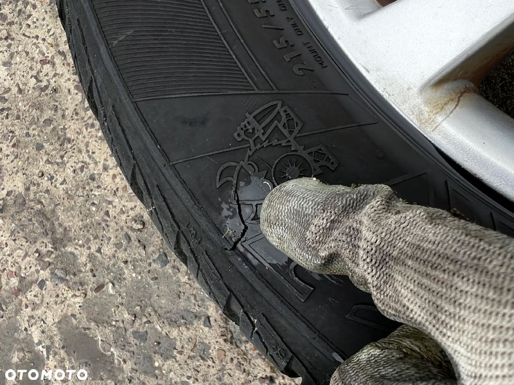 KOŁA FELGI OPONY ZIMOWE CAŁOROCZNE FORD MONDEO MK3 215/55 R16 - 15