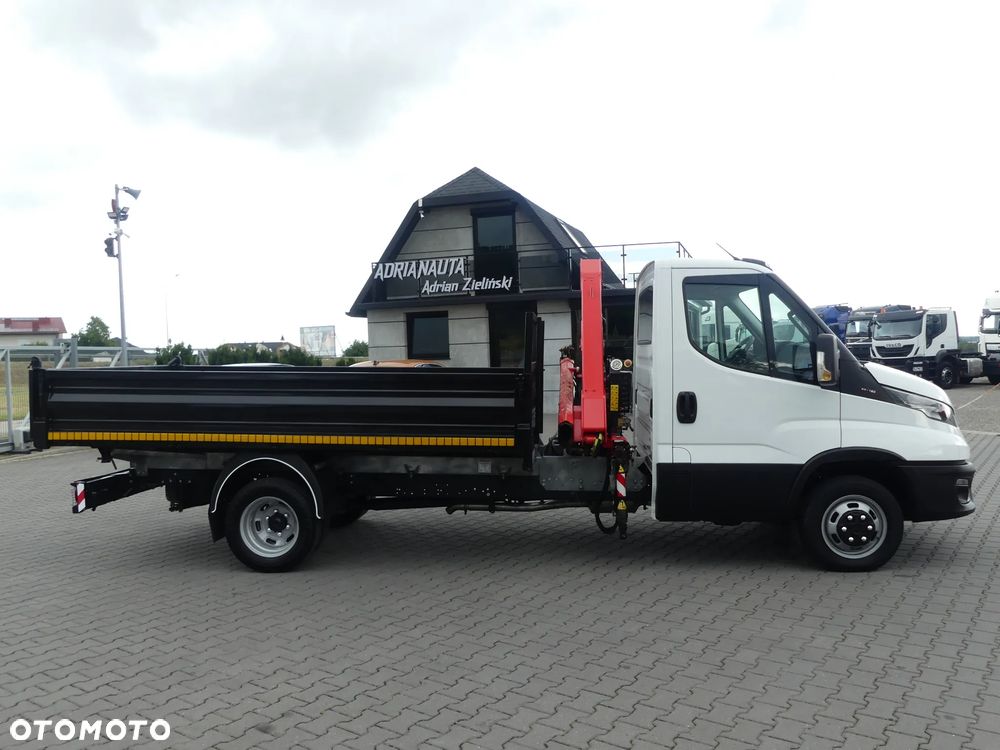 Iveco DAILY 50C16 / WYWROTKA + HDS FASSI F40 / 3- STR KIPER / - 8