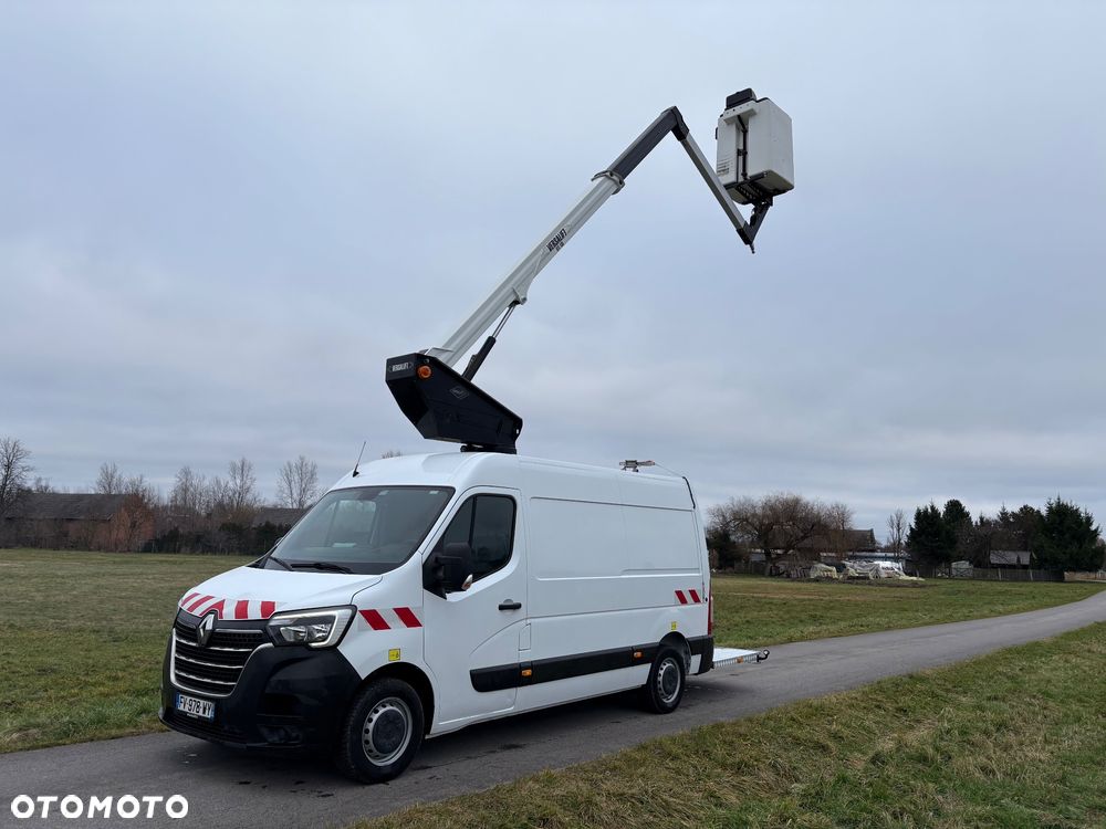 Renault MASTER 145dCi/PODNOŚNIK KOSZOWY/13.2M/KLIMA/SUPER STAN/SPROWADZONY