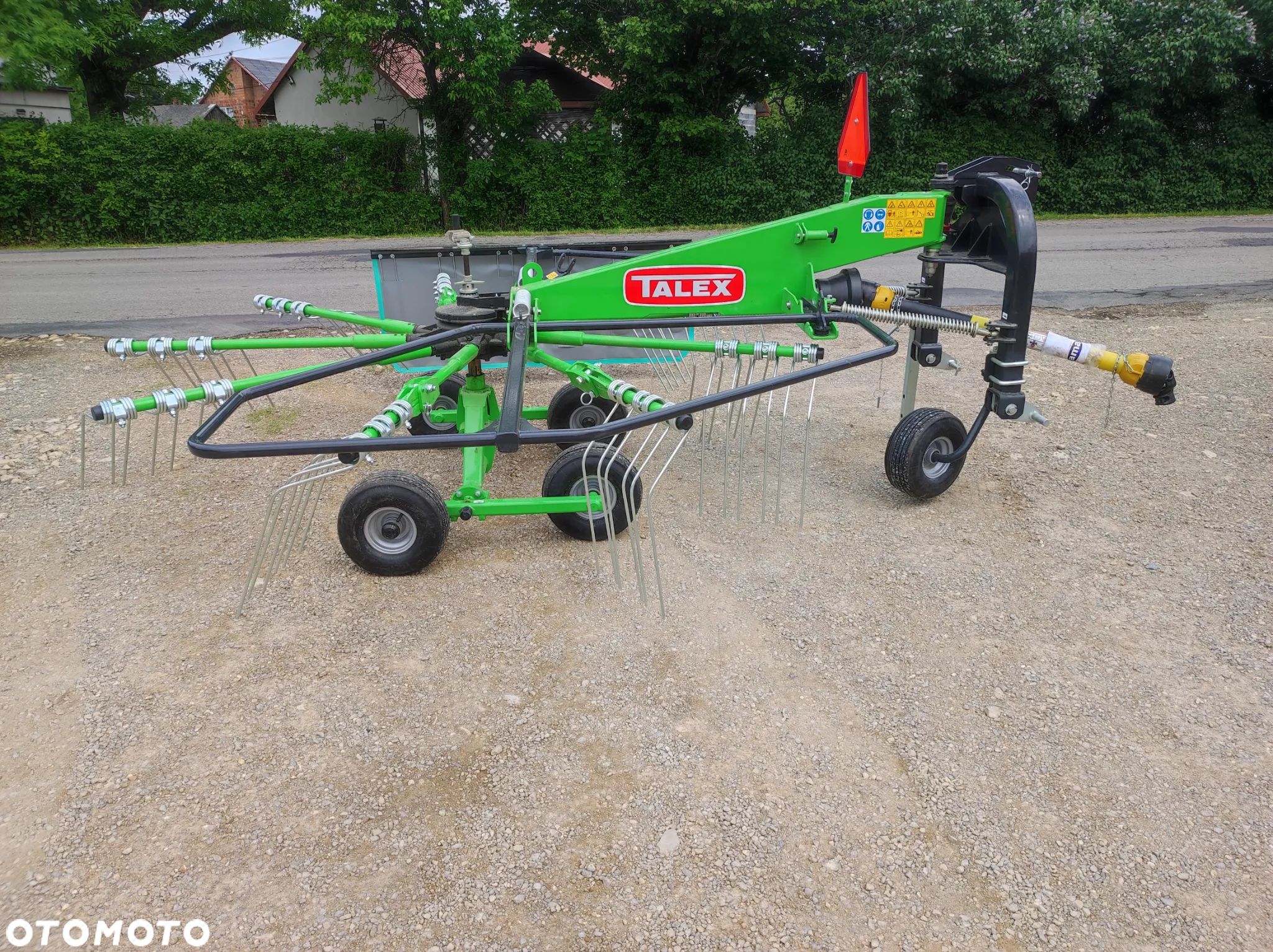 ZGRABIARKA KARUZELOWA/ karuzela do siana/ tandem/ wałek WOM ze sprzęgłem/ 3,6m TALEX/ SPIDER 360 promocja/ transport gratis/fartuch / - 1