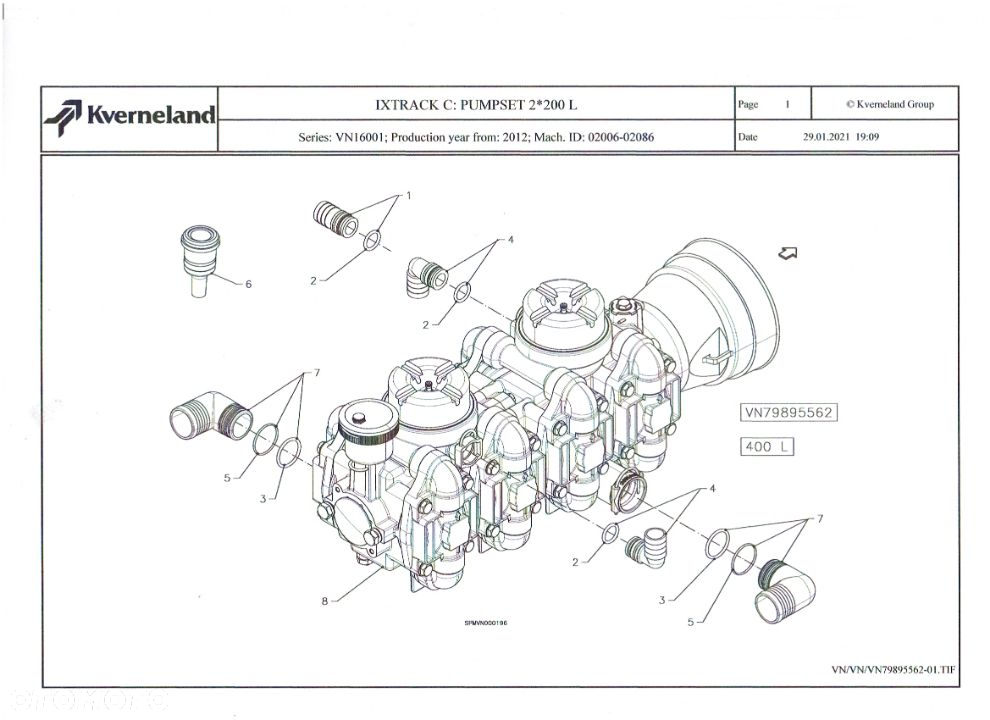 Pompa Altek P400. Opryskiwacz Rau, Kverneland, LemkenVNB4744678 - 2