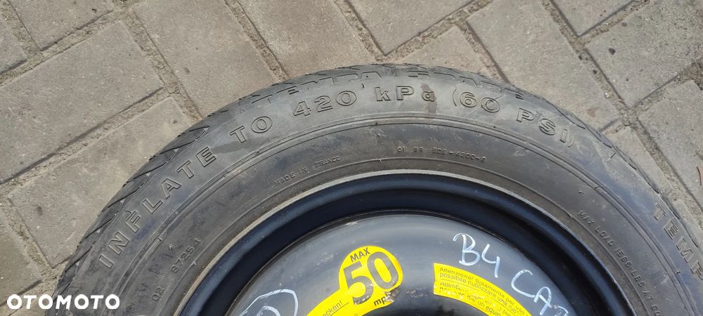 KOŁO DOJAZDOWE 4x108 ET40 15 CALI AUDI B4 CABRIO - 5