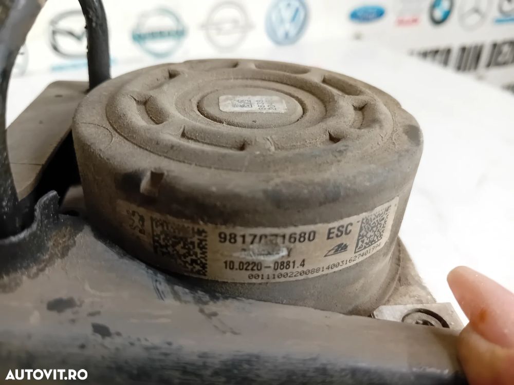 Pompa Modul Unitate ABS Peugeot 208 1.6 Hdi Euro 6 BH02 Cod 9817031680 An 2012-2021 - 8