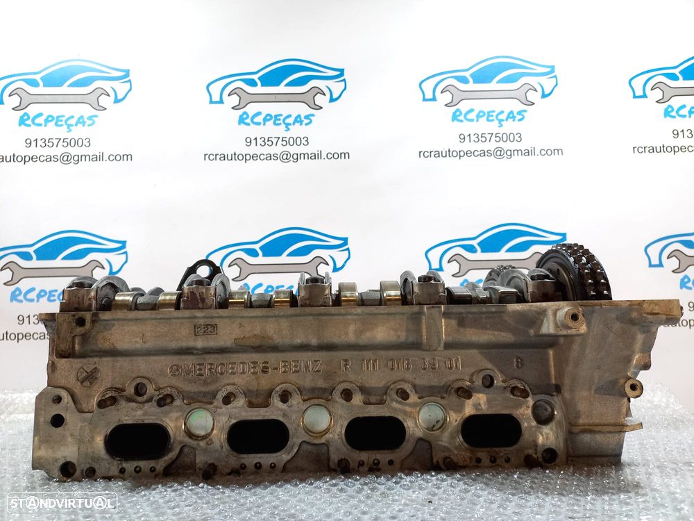 CABEÇA MOTOR COLAÇA M111955 111955 111 955 MERCEDES BENZ CLASS C W203 C200 KOMPRESSOR 163CV - 11