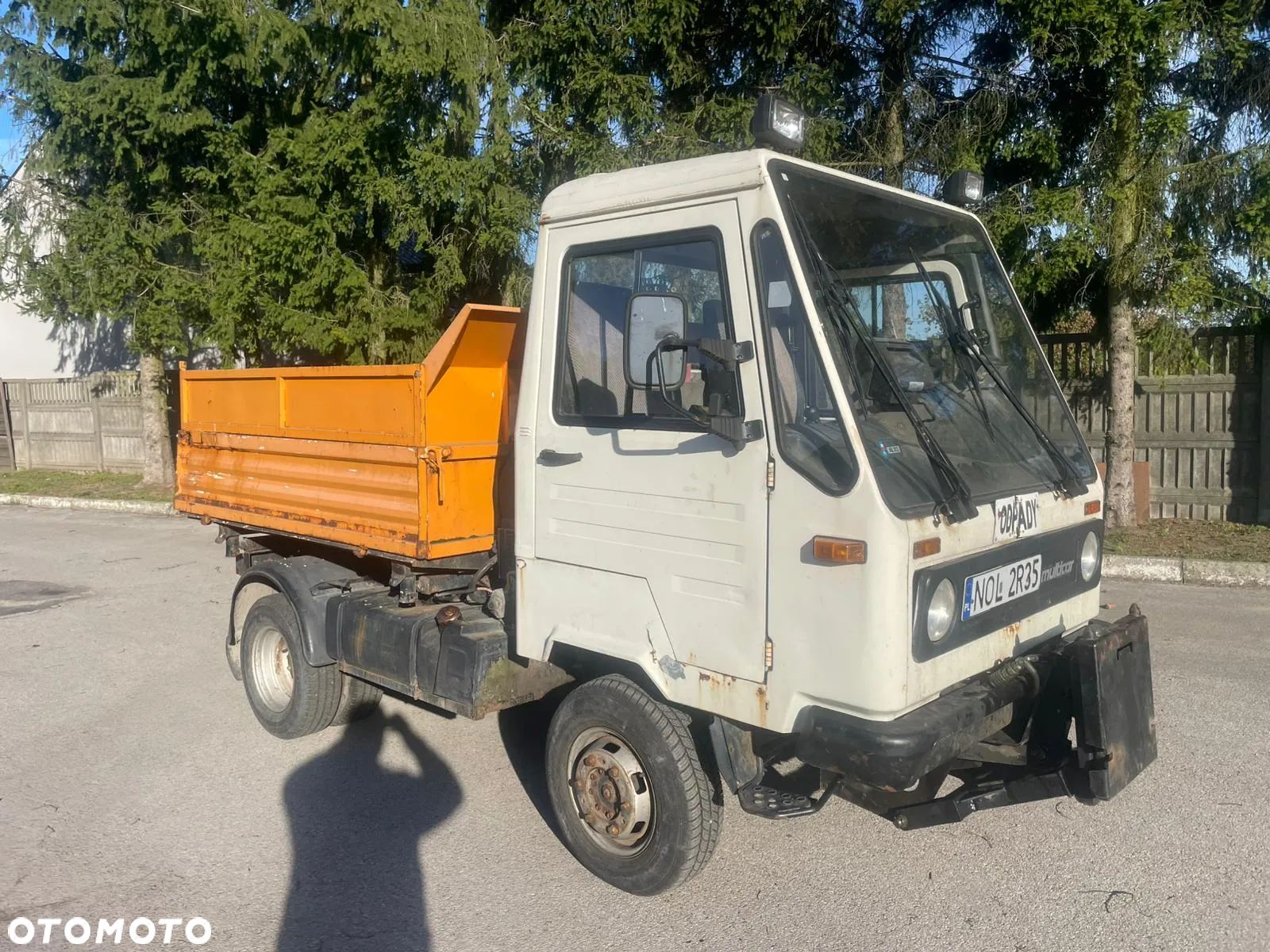 Multicar m 26 4x4 pług zamiatarka piaskarka - 1