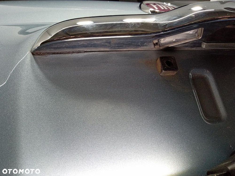 FIAT 500 500E I TYLNA KLAPA  POKRYWA BAGAŻNIKA  KPL PBA LUCE BLU - 5