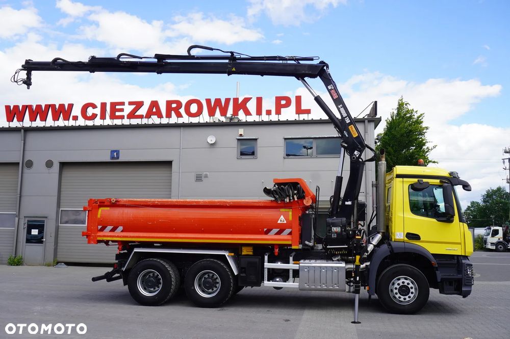 Mercedes-Benz Arocs 2640 6x4 / 100 tys. km! / HIAB X-Hiduo 158 / rotator / Wywrotka 2-stronna - 5
