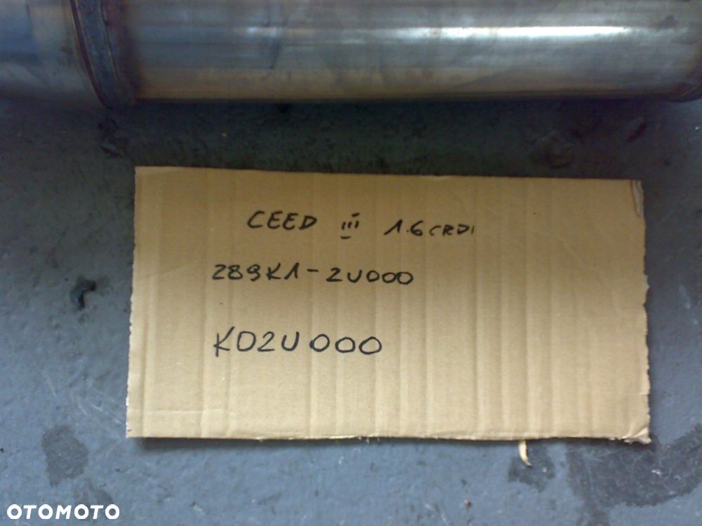 kia ceed iii hyundai i30 iii 2017 - 1.6crdi katalizator dpf k02u000 - 2