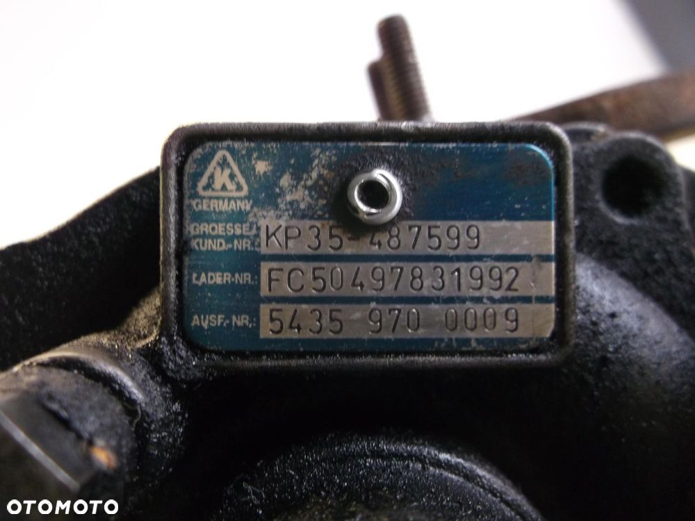 turbosprężarka turbina 206 2.0 hdi 54359700009 # - 6