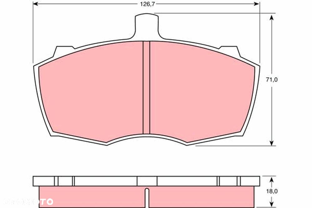 klocki hamulcowe przód - 2