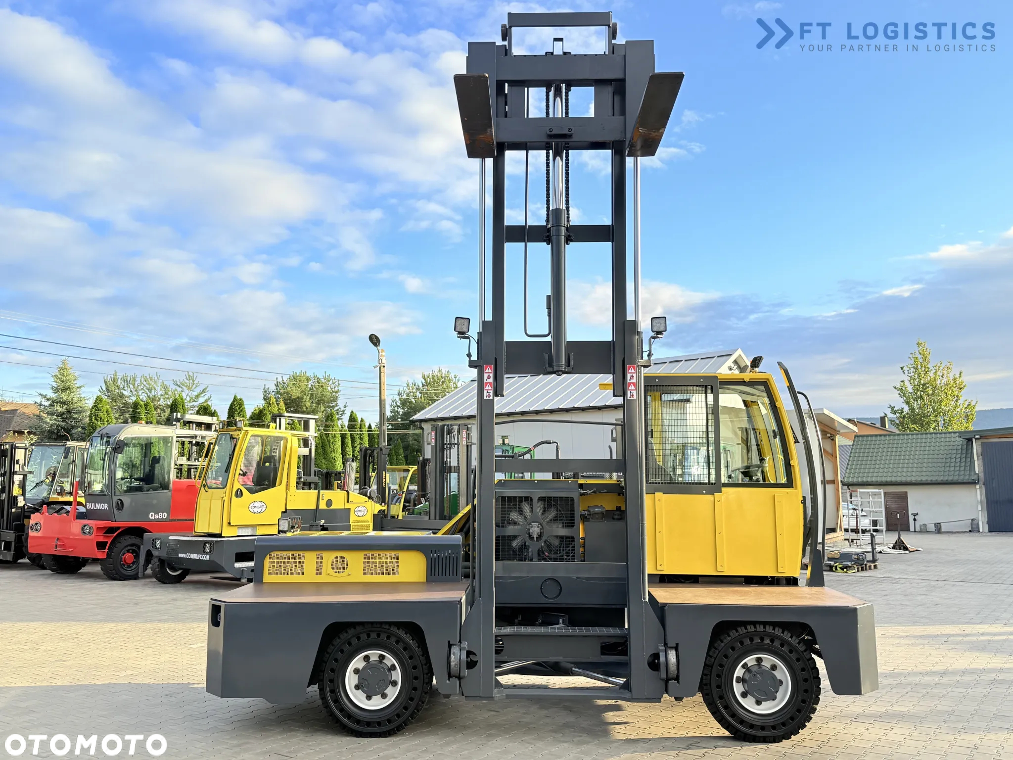 Combilift WÓZEK BOCZNY / C5000FSL / DIESEL / DUPLEX 4100MM /JEDYNE 2573 MOTOGODZIN / PEŁNA KABINA / STAN IDEALNY / NOWE OPONY / Szeroka oferta wózków czterokierunkowych i bocznych, dopasowanych do różnorodnych potrzeb i zastosowań - 31