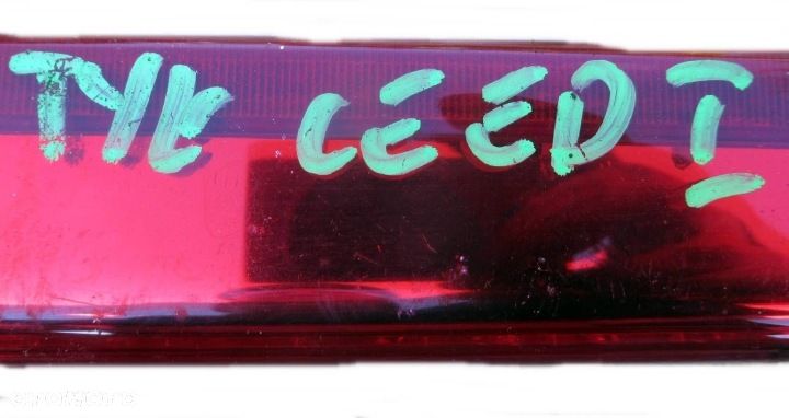 KIA CEED I TRZECIE ŚWIATŁO STOPU STOP TYLNE TYŁ HB 92701-1H3SE - 3