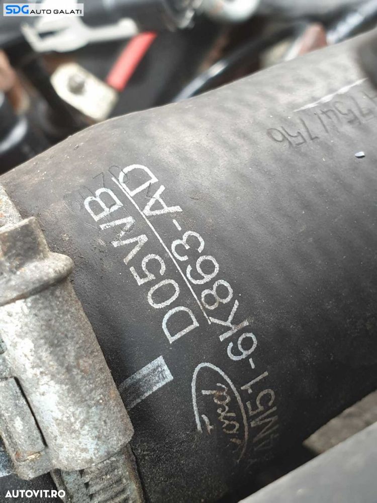 Furtun Conducta Tub Tubulatura Radiator Intercooler Ford Focus 2 1.8 TDCI 2004 - 2010 Cod 4M51-6K863-AD - 3