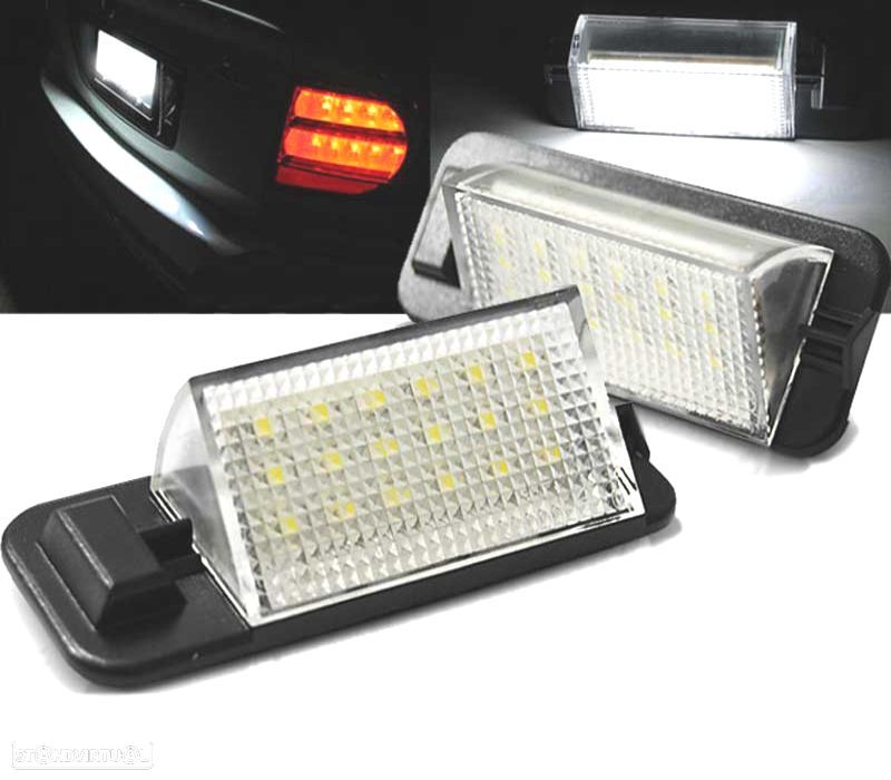 LUZES DE MATRICULA LED BMW SERIE 3 E36 91-99 - 1