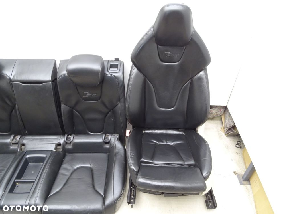 Komplet foteli przód kanapa tył tylna kubełki 8t0881105e audi s5 8t coupe - 2