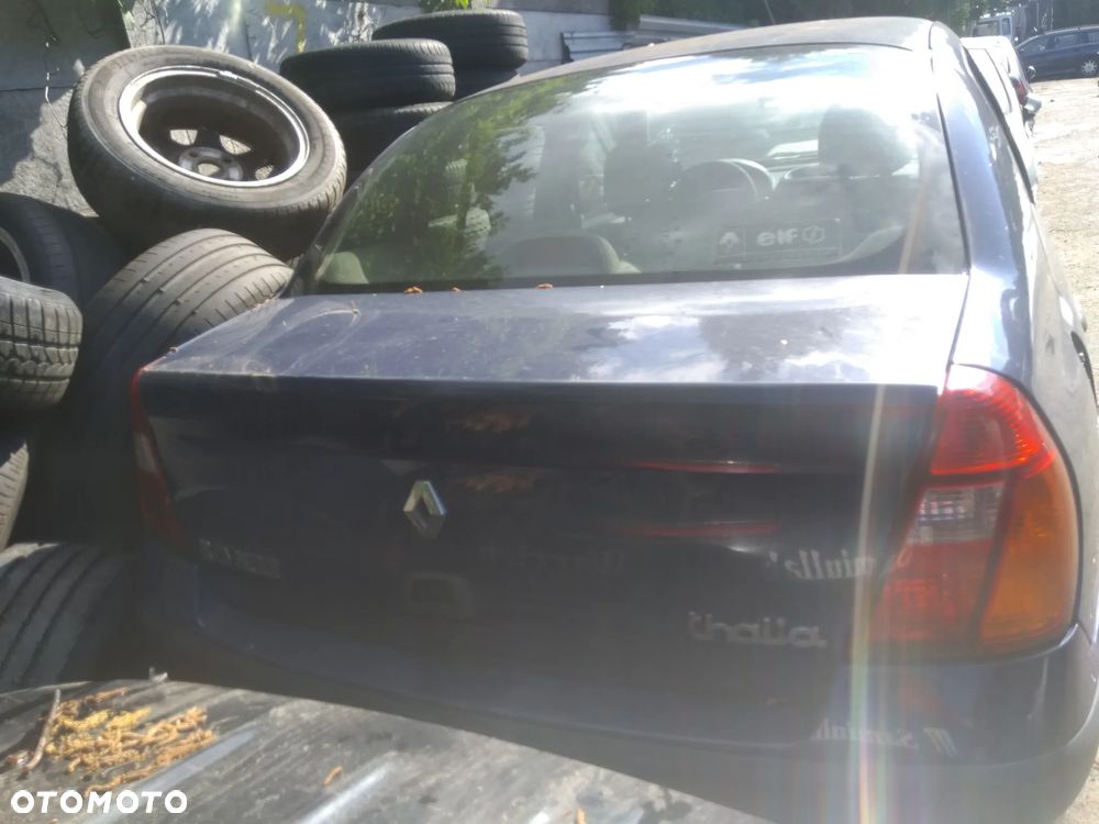 Auto na części - Renault Thalia 65KM diesel 2003 Silnik Skrzynia Drzwi Maska Klapa Błotnik Zderzak Lampa Szyba Klamka Lusterko Deska Kokpit - 5