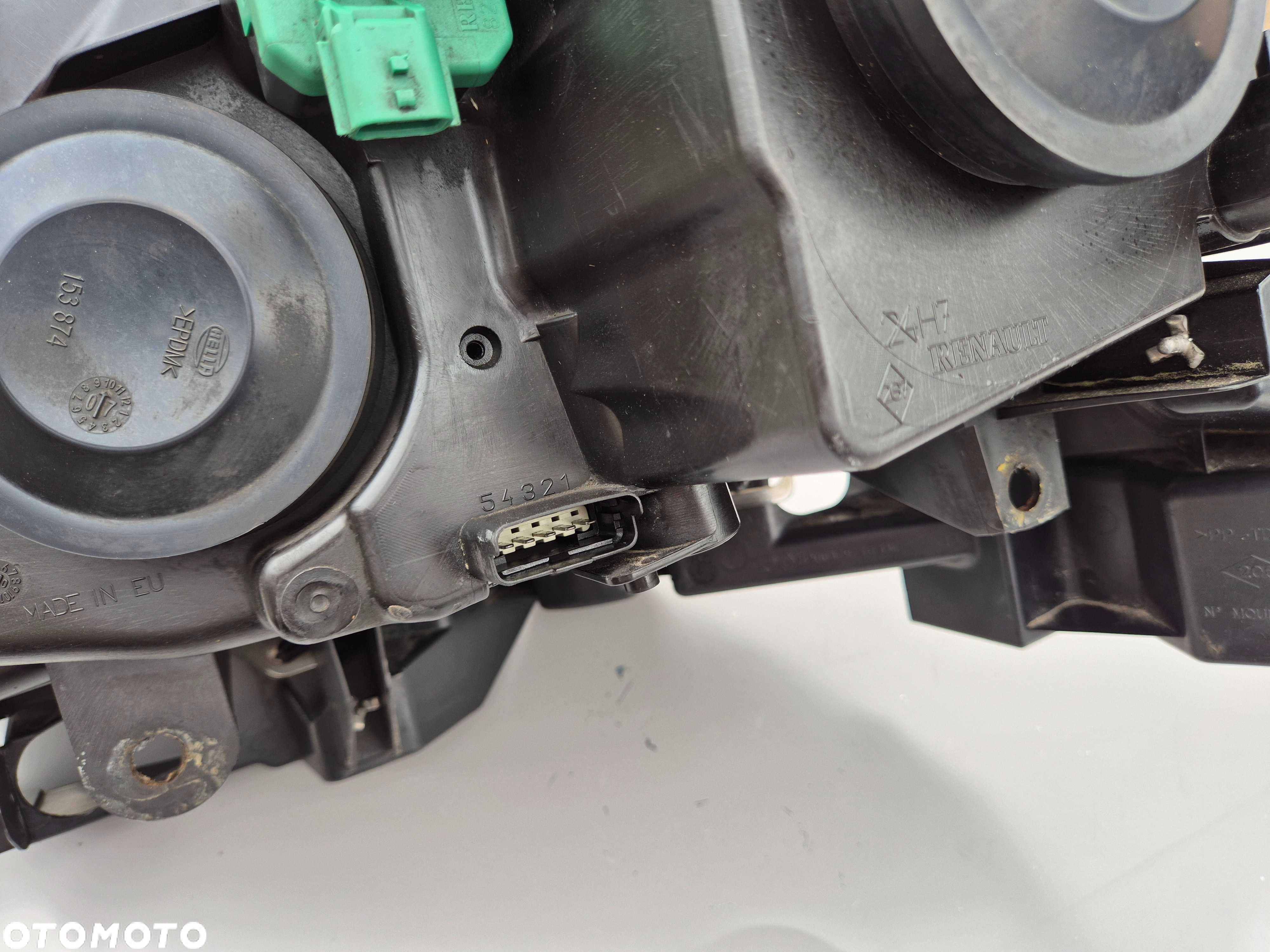 Prawa Przednia Lampa Reflektor Renault SCENIC II LIFT 06r- Europa - 7