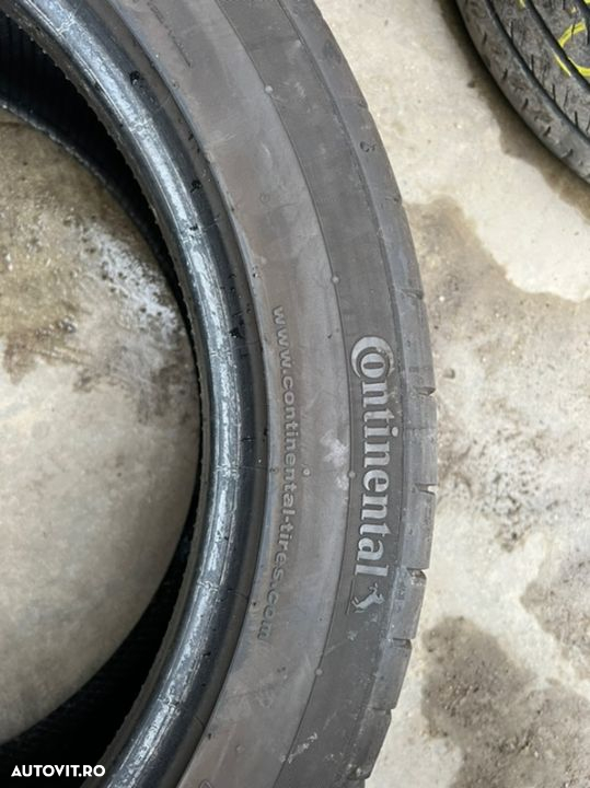 vând 2 anvelope 255/45/20 continental de vară la 6,5mm - 5