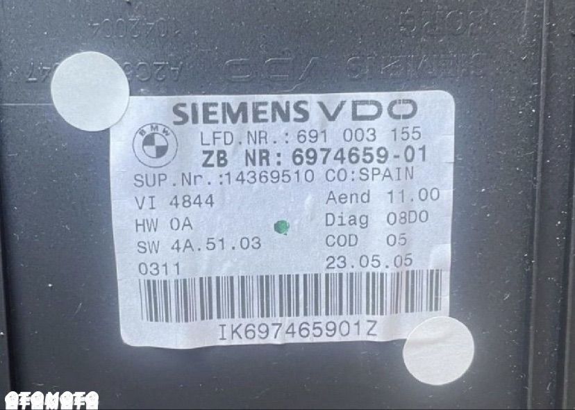 6974659 licznik zegary bmw e90 e91 - 3