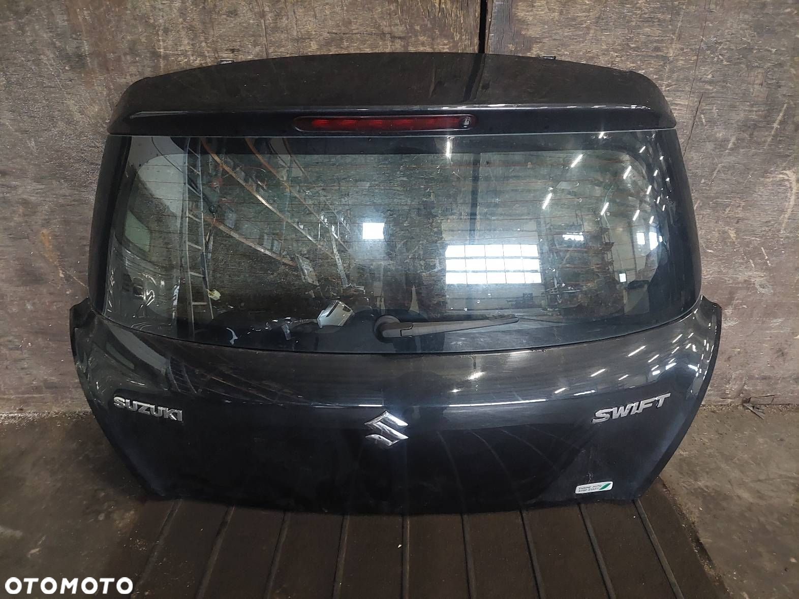 KOMPLETNY TYŁ KLAPA BAGAŻNIKA ZDERZAK LAMPA SUZUKI SWIFT V ZCE 10-17 - 9