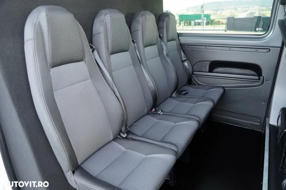 Renault MASTER / TABLĂ / FUGOANĂ / CABINĂ MIXĂ 7 LOCURI / CAROSERIE / RAFTURI - 21