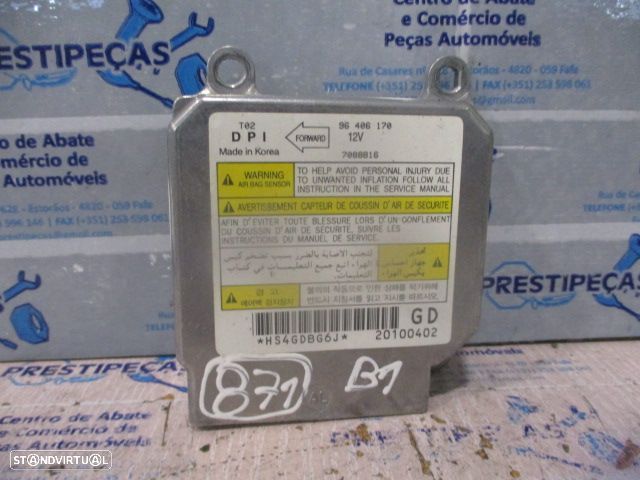 Modulo Airbag 96406170 7088816 CHEVROLET KALOS 2005 1.2I 72CV 5P AZUL - 1