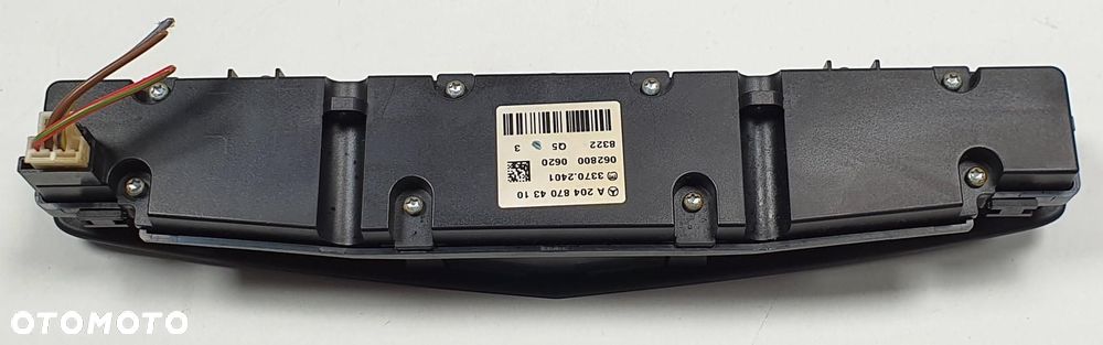 PANEL PODGRZEWANIA FOTELI PDC MERCEDES W204 - 4