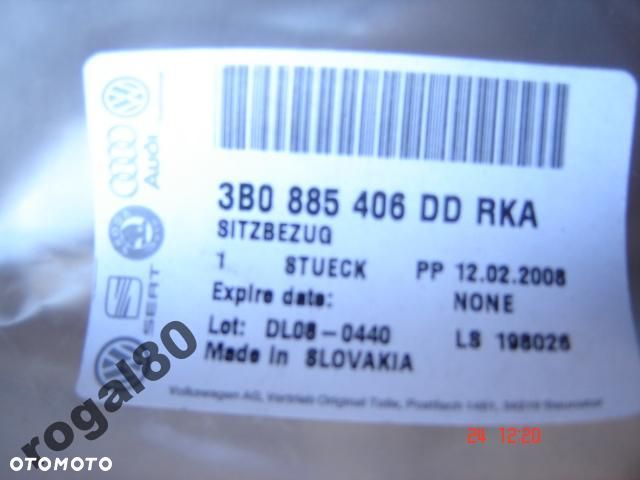 VW PASSAT B5 TAPICERKA 3B0 DD NOWA MATA GRZEWCZA - 3