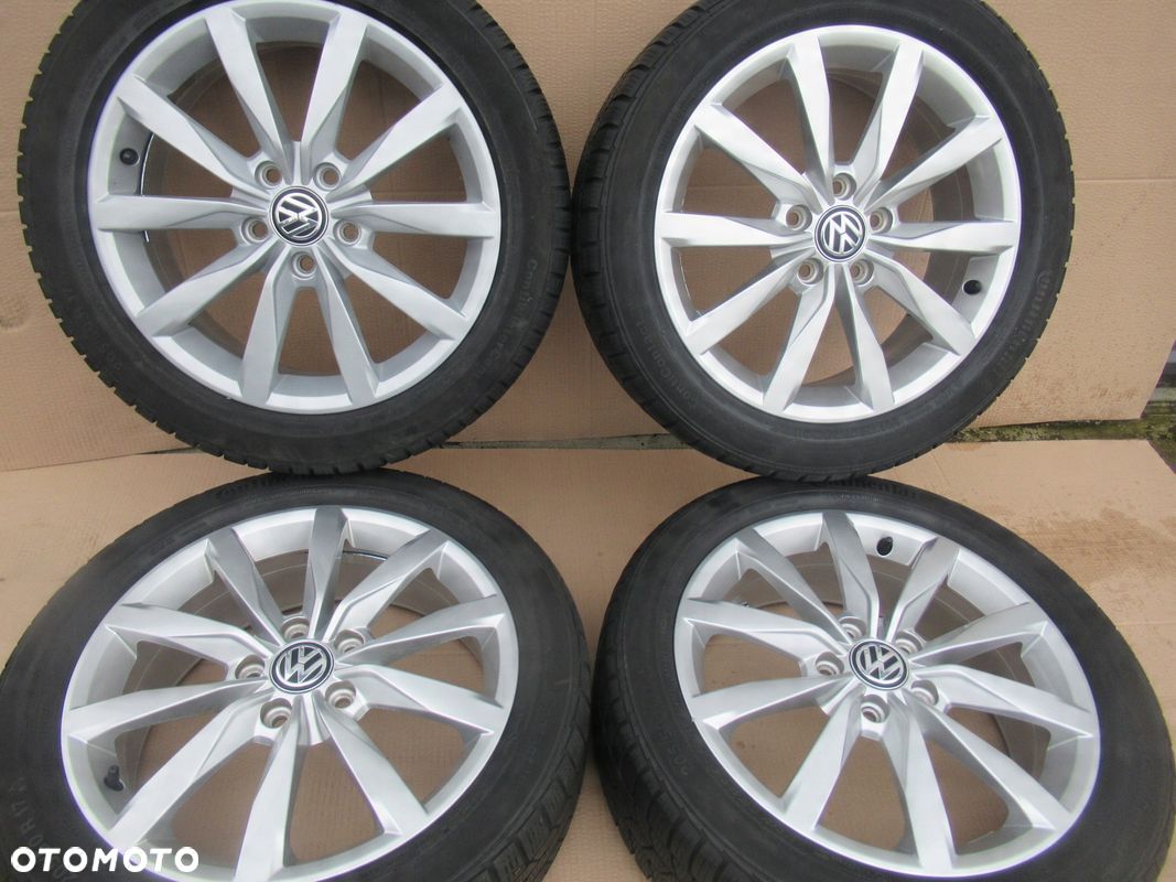 ALU+OPONY ZIMA R17 VW GOLF 5,6,7, PASSAT,JETTA,CADDY,A3,SKODA OCTAVIA,LEON - 1