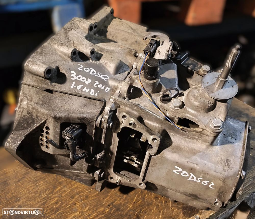 CAIXA DE VELOCIDADES PEUGEOT 3008 / 5008 / CITROEN C4 PICASSO 1.6HDI 20DS62 (SEM ATUADOR) - 1