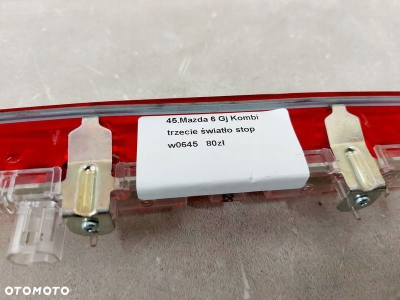 mazda 6 gj kombi 3 światło trzecie stopu w0645 - 6