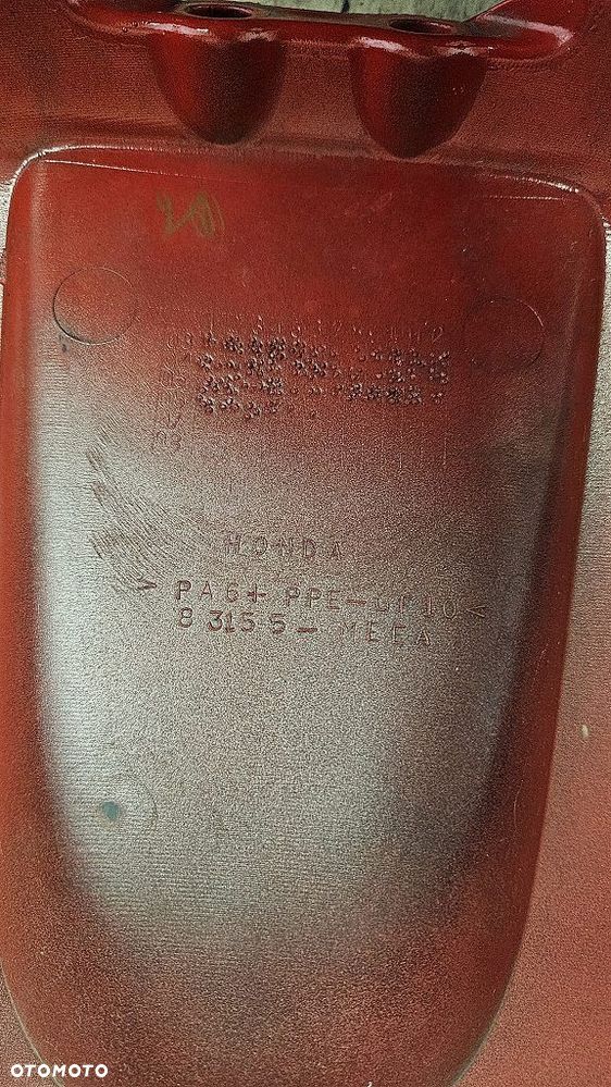 Osłona zbiornika nakładka owiewka Honda CBR 600 RR 2006 - 10