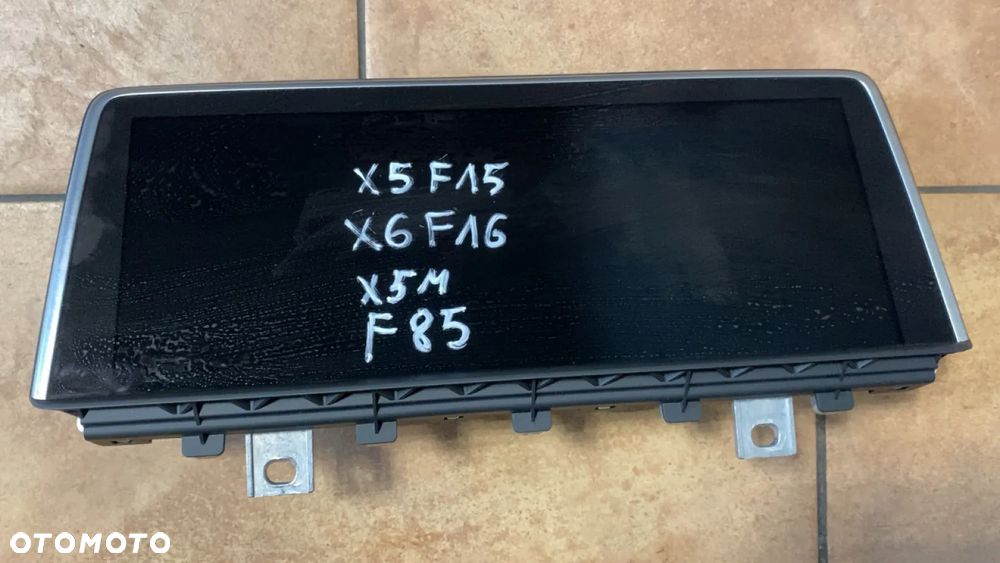 BMW X5 F15 X6 F16 X5M F85 EKRAN WYŚWIETLACZ CENTRALNY NAWIGACJI 9347878 - 1