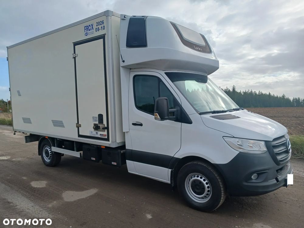 Mercedes-Benz Sprinter 907 Max 20r maxi 316 CDI 160 KM SALON Sypialnia webasto Klima Izoterma Siła Chłodnia Mroźnia Agregat - 14