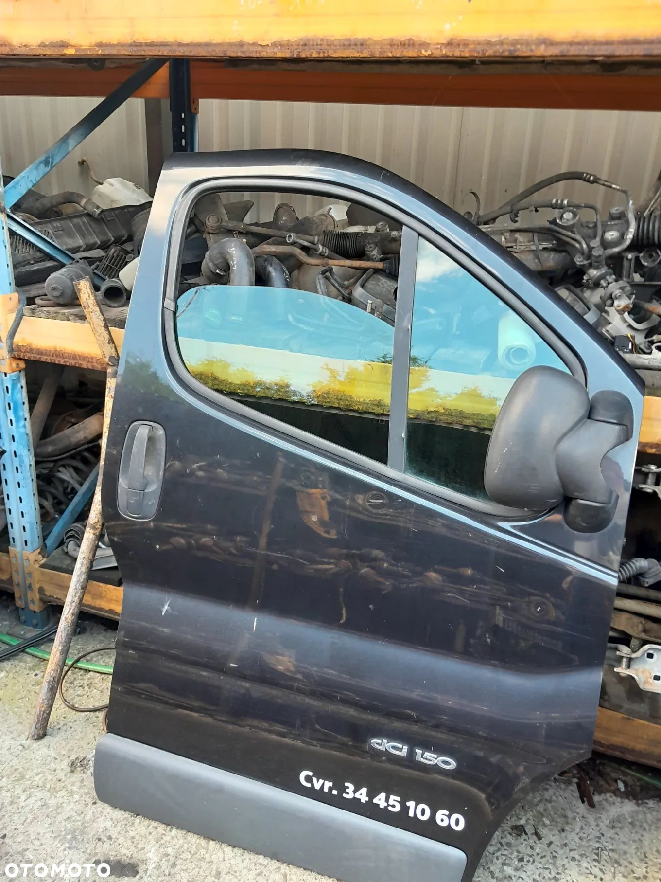 Drzwi prawe przednie gołe Renault Trafic II 08r - 1