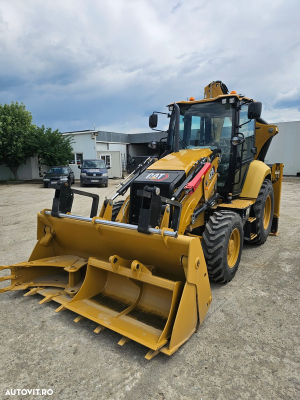 Caterpillar Cat 428 trinity buldoexcavator Nou complet echipat