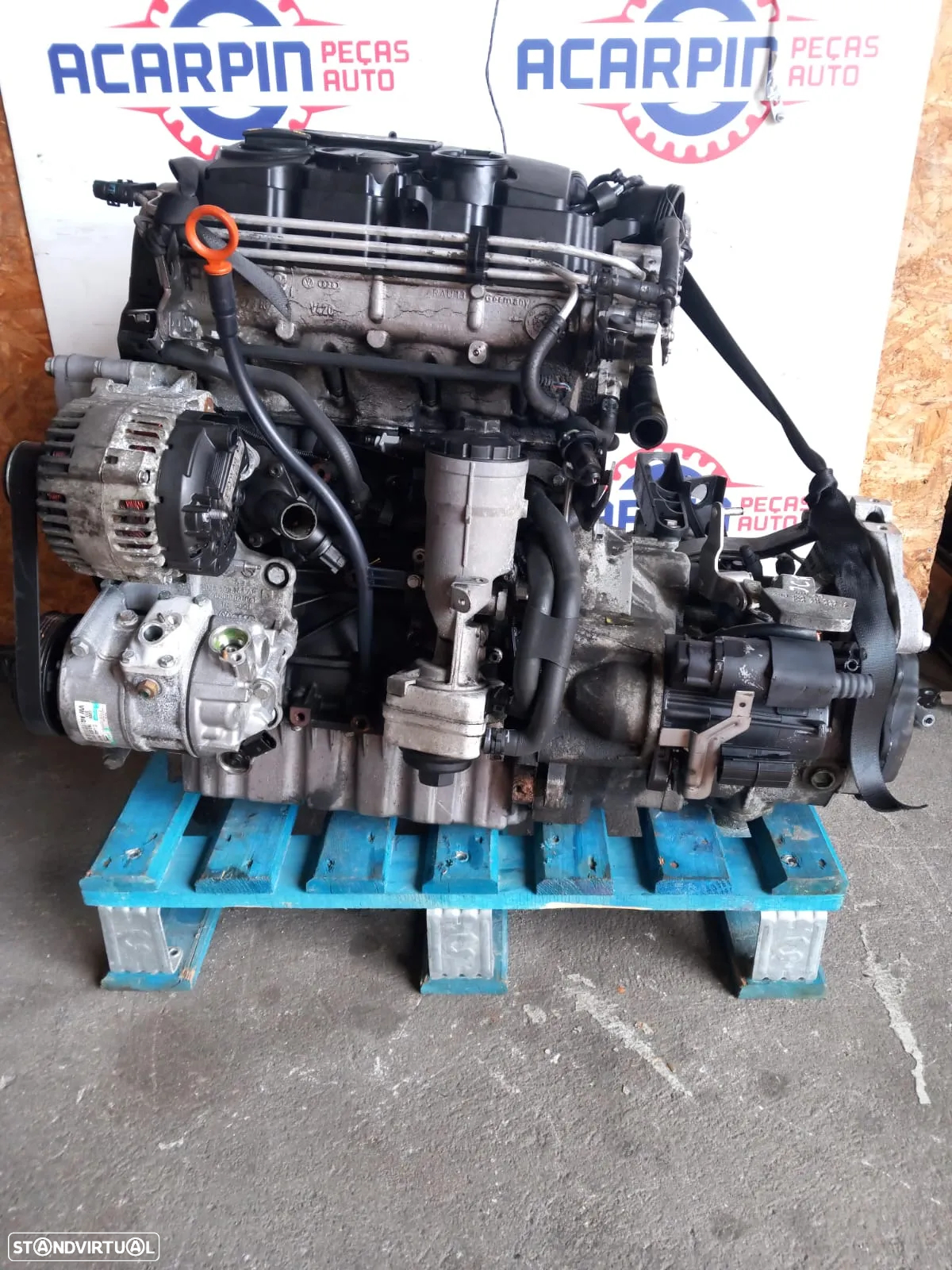 Motor Seat Ibiza 6J/Leon 1P/VW Golf V/Passat/Audi A3 8P 1.9 Tdi Ref: BLS - 2