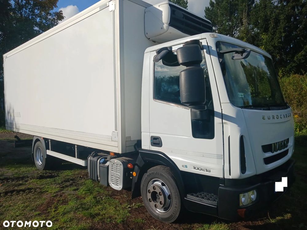 Iveco Eurocargo Izoterma 180KM 255 tyś Chłodnia Mroźnia 13r 100E18 Salon 230V KLIMA Agregat - 25