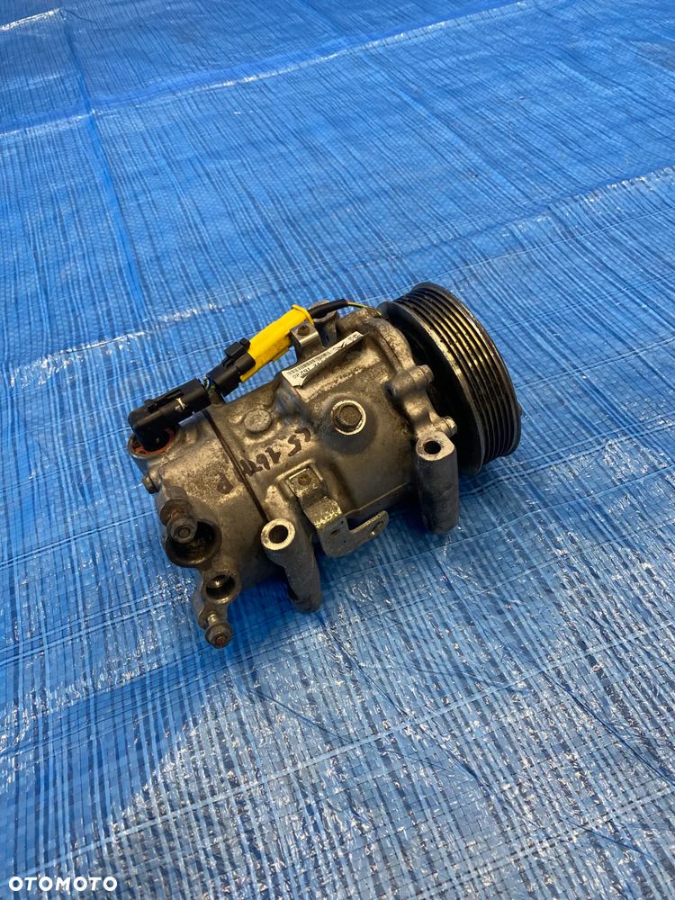 SPRĘŻARKA KOMPRESOR POMPA KLIMATYZACJI KLIMY CITROEN C5 PEUGEOT 508 1.6THP 9671216280 SD6C12 ORYGINAŁ - 4