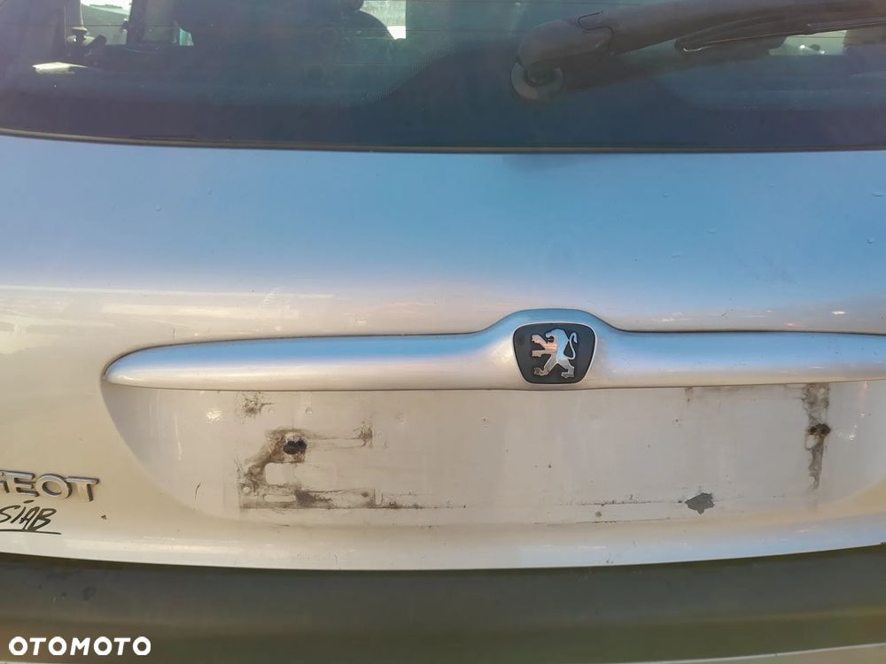 PEUGEOT 206 KLAPA BAGAŻNIKA TYLNA TYŁ KOLOR: EZR - 4