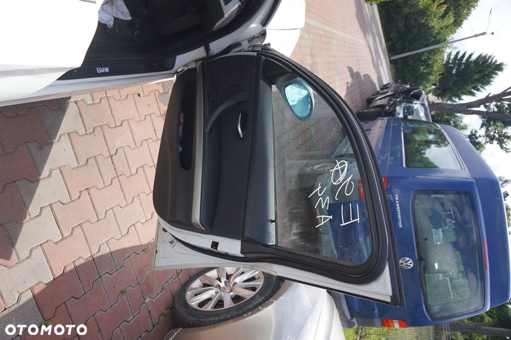 DRZWI PRZEDNIE PRAWE 3 E90 SEDAN A34  BIAŁY BMW 2004-2008 - 8
