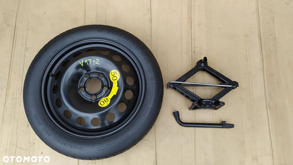 Orginał Koło dojazdowe 17 5x108  Volvo S60 V60  S80 V70  + zestaw szybka wysyłka - 2