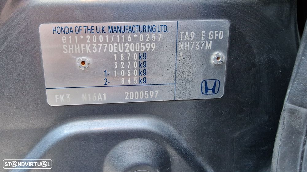 Honda Civic 1.6 i-DTEC Sport - 22