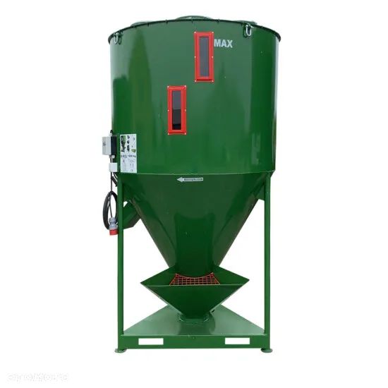 Mieszalnik pasz sypkich M-ROL H037/2* o pojemności 1200kg - 1