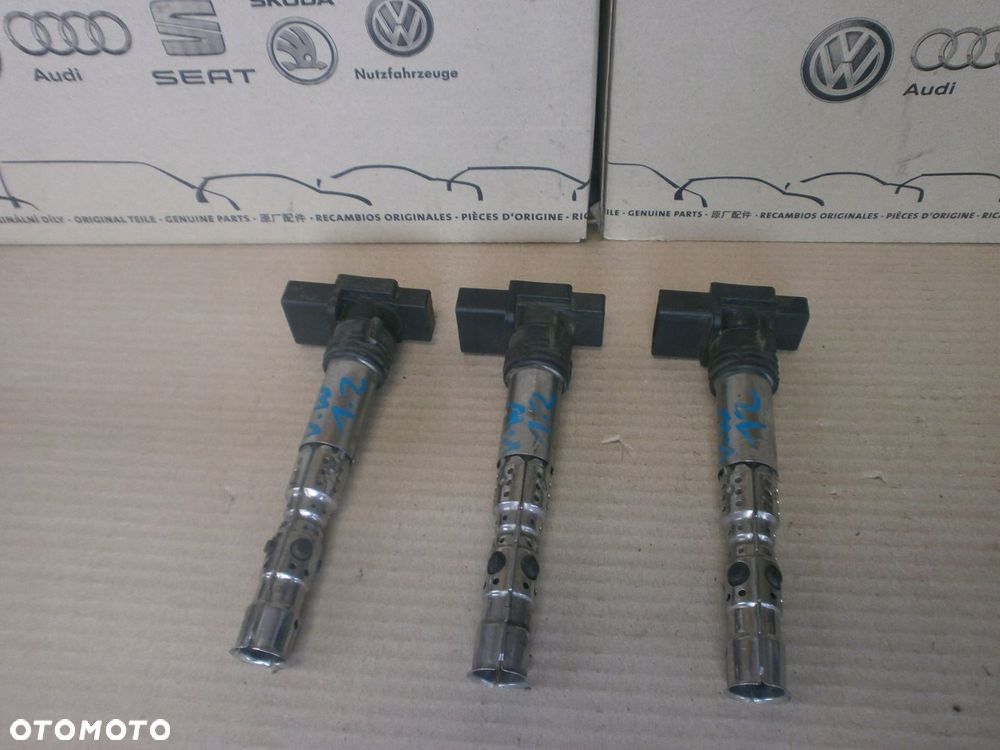 CEWKA ZAPŁONOWA KOMPLET 3SZT 03D905115F 1.2 12V BMD GWARANCJA - 1